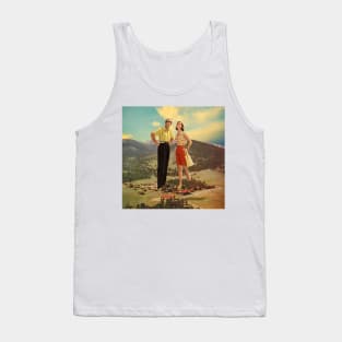 On The Bright - Surreal/Collage Art Tank Top